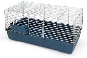 JOYGIFT MPS SNC Gabbia per Conigli Sonny 80X45X42 CM Apertura Superiore Metallo Coniglio