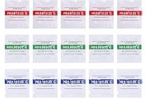 TECINITY Polvere tampone per pH-metro, polvere di calibrazione per soluzione tampone, valore pH, calibrazione, 4,0/6,86/9,18 - confezione da 15