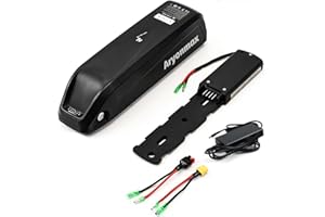 ARYONMAX Ebike Battery 36V 13Ah (Grade A Cell), Hailong Lithium ion Electric Bike Battery Pack with Charger 4 Pin Base Plate for most Ebike Kit