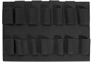 DONGKER Cartuccera Tattica,14 Fori Cartucciera Molle Porta per Munizioni per Calibro 12/20 GA