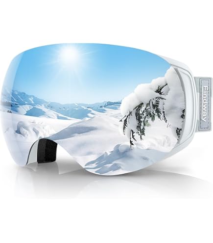 Occhiali Da Sci Unisex Per Bambini E Ragazzi Alpina Fernie Q-lite - Antiappannamento E Protezione UV