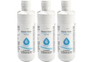 SUNERLORY Kühlschrank-Wasserfilter, LT1000p, Ersatz für Kenmore9980, 1000 Liter Kapazität, Ersatz-Kühlschrank-Wasserfilter, Hausentferner (3 Stück, Größe: 5 x 5 x 15 cm)