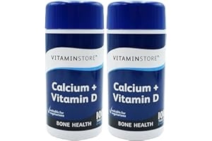 AA MERCHANT 2 x Calcium & Vitamin D Tablets, 200 Tablets – High Strength Supplement for Bone Health, Immune Support & Muscle Function – Vegetarian, Easy-to-Swallow – Essential Daily Calcium and Vitamin D3.
