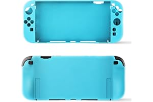 Gdraco Silikonhülle für Nintendo Switch 2 Kratzfestes Rutschfester Vollschutz weiche hautfreundliche Schutzhülle Integriertem Design (Blau)