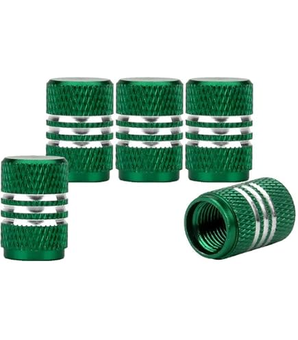 Lot De 24 Bouchons De Valve Presta En Aluminium – 8 Couleurs, Anti-poussière, Filetés, Pour Vélo Route Et VTT – TRKETK
