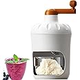Sorandy Shaved Ice Machine - Manual Snow Cone Machine - Portable Ice Crusher for Snow Cones, Slushies, Frozen Lemonades and Drinks