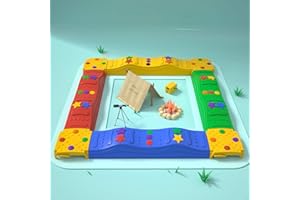 MOCUTEEN Generic Pierres d'équilibre pour jeu - Pont d'équilibre - Charge maximale : 100 kg - Blocs d'équilibre - Mur de pied - Parcours - Sport pour enfants