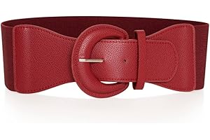 Ro Rox Cinturón de Enfermera Elástico Raya Ancho 50's Retro Vintage Cintura Cincher