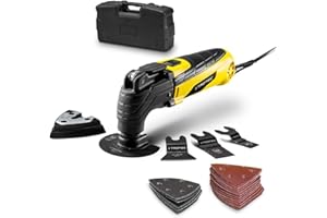 TROTEC PMTS 10-230V Narzędzie wielofunkcyjne moc silnika 300 W profesjonalna technologia oscylacji do szlifowania, skrobania, piłowania i rozdzielania