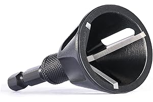 Outil d'ébavurage métallique à vis Fokroin-1 machine d'ébavurage externe outil d'ébavurage métallique pour chanfreins externes de 1/8 à 3/4 pouces