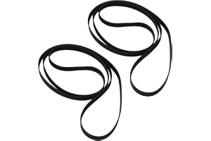 ECSiNG 2 st skivspelare skivspelare drivrem bredd 5 mm omkrets 545 mm kompatibel med de flesta 21,5 tum till 24,5 tum skivspe