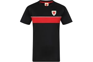 WALES F.A. Wales Cymru Mens T-Shirt Poly Training Kit FAW Official Football Gift