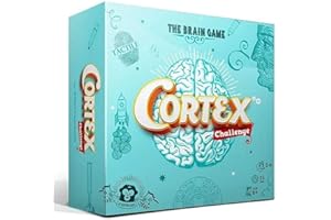 CAPTAIN MACAQUE Asmodee - Cortex Challenge, Azzurro - Gioco da Tavolo, Sfide per il Cervello, 2-6 Giocatori, 8+ Anni, Edizione in Italiano