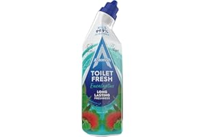 Astonish Eucalyptus Toilet Fresh Gel, Kills 99.9% of Bacteria, Limescale Prevention, 750ml