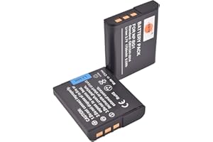 DSTE ELECTRON DSTE 2PCS NP-BG1 (1750mAh/3.7V) Battery Compatible with Sony DSC-N1 DSC-N2 DSC-T100 DSC-W35 DSC-W50 DSC-W55 DSC-W70 DSC-W80 DSC-W90 DSC-W100
