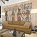 Produktbild BZDHWWH Vintage Ägypten Wandbild Benutzerdefinierte Fototapete Wandbilder 3D Wohnzimmer Schlafzimmer Dekorative Seidentapete Für Weihnachten,420 Cm×250 Cm