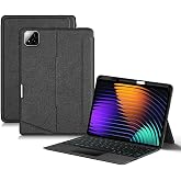 Fogy Xiaomi Pad 7 /Pad 7 Pro/Pad 8 / Pad 8 Pro 11.2 in&ccedil; ile Uyumlu Mag Touchpad Blutooth Işıklı RGB Standlı T&uuml;rk&ccedil;e Q Klavyeli