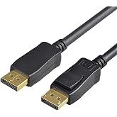 Woxcon DP 1.4 DisplayPort Kablo 32.40 Gbps Bandwith HBR3 8K 30Hz, 4K 120Hz, 4K 60Hz, 2K 240Hz, 2K 165Hz, 1080p 240Hz Destekli