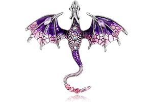 FAIRYGATE Brooches Enamel Brooch for Men Women Retro Rhinestone Lapel Pin Clothing Hat Decoration，B38