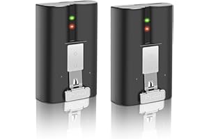 HAVENHARMO Quick Release Battery for Ring, 2Pack Rechargeable Battery Compatible with Video Doorbell 2/3/3+/4, Stick Up Cam(2/3rd Gen), Spotlight Cam
