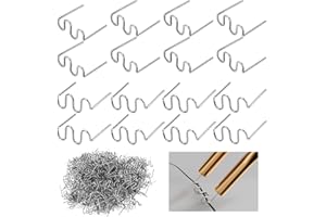 YIERSAN SIYINGSAERY 1000 Pezzi Graffette per Saldatura da 0,8 MM e 0,6 MM Graffette Caldo Graffette di Riparazione del Paraurti Graffette Termiche per Saldare dei Paraurti di Plastica