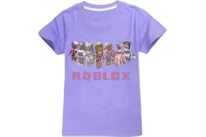 CKCKTZ Ro-blox T-shirt à manches courtes pour garçons et filles