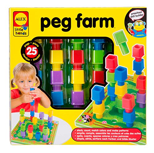 ALEX Toys Little Hands Peg Farm