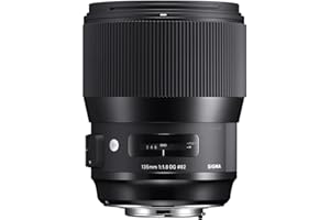 Sigma 240955 135 mm F1.8 DG ART Nikon Fitting HSM Lens - Black