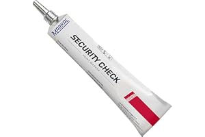 MARKAL 96670 Security Check Marcador de pintura, rojo, 50 ml (paquete de 1)