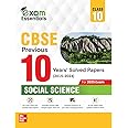 CBSE Class 10 Social Science Previous 10 Years' Solved Papers/PYQ (2015-2024) | Includes All Delhi & Outside Delhi Sets | Solved Sample Papers for 2024-2025 | CBSE Marking Scheme Solutions | Chapter-wise Trend Analysis | Latest Syllabus & Exam Pattern | Class 10 PYQs for 2025 Board Exams