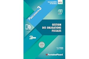Gestion des obligations fiscales BTS CG 2e année: Processus 3