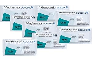 CONNY CLEVER Coolike Soft Cotton | Pack of 10 | The Shower in the Bag (Sport)