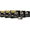 L'OR Espresso Coffee Ristretto Intensity 11 - Nespresso®* Compatible Aluminium Coffee Capsules - 5 Packs of 40 Capsules (200 Drinks)