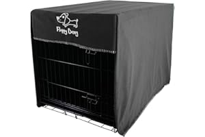 Floppy Dawg Crate Cover Gray Large