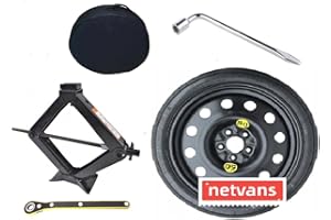 ‎D'ANGELO 1988 D'ANGELO 1988 Ersatzrad kompatibel mit VW T-ROC und VW TIGUAN (215/65R16) und kompatibel mit Audi Q2 mit Wagenheber und Tasche 135/90R16