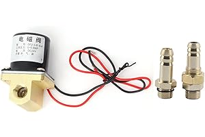 Manuelles Spülventil Schweißgerät Magnetventil Pumpenzugangsarmaturen 0~0,8 MPa für Wassergas Aron CO2 G1 / 8 ''(DC 24V 7A)