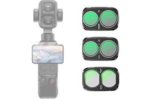 NEEWER ND/CPL/effektfilter kompatibelt med DJI Osmo Pocket 4P