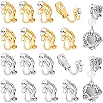 Boucles D’oreilles Dorées Pour Oreilles Non Percées Sur Gens De Confiance