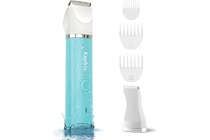 KAPHIO Bikini-Trimmer für Frauen – Intimrasierer: 2-in-1 Elektrorasierer für Frauen – IPX7 wasserdichter Bikini-Rasierer für Reisen & Duschen im Sommer (Grün)