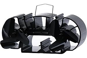 TOMERSUN 3.9 Inches Height Extra Mini Twin Blade Stove Fan Suitable for Super Small Space on Wood/Log Burner/Fireplace Top