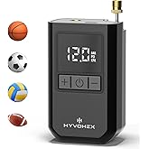 HYVOHEX P100 Electric Ball Pump - Ball Inflator | Fast Inflation &ndash; with Accurate Pressure Gauge and Digital LCD Display &ndash; for
