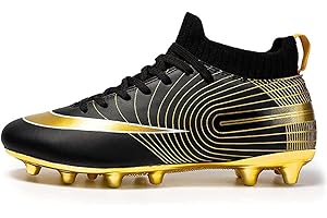 IFIKK Scarpe da Calcio da Bambini Unisex Scarpe Sportive Tacchetti Scarpe da Calcetto Uomo Professionale all'aperto Scarpe da Calcio Scarpe da Allenamento per Calzature