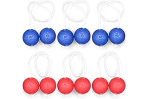 ‎LIXADA Lixada Leiter Golf Ball für Toss Spiel 6 Satz Harte Golf Trainingsbälle Outdoor Game Ball Set
