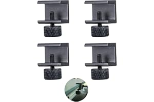FINE JADE2 4 PièCes Clips Pour Lit En Verre Support D'éTagèRe En Verre Alliage D'Aluminium Support De Montage De Plate-Forme En Verre Pour Lit Chaud Pour Imprimante 3D Accessoires D'Imprimante 3D RéGlables