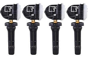 LSGGTIM 4 unidades 1862980 Sensor de presión de neumáticos TPMS para Ford B-Max C-Max Fiesta Focus Mondeo Kuga TPMS RDKS V25721237 EV6T1A180CC EV6T1A150CB Sistema de control de presión de neumáticos TXS148