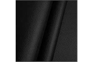 EDGE HANDELS GMBH EDGE Kunstleder Meterware 1lfm 1,4m breit Polsterstoff Bezugsstoff Lederoptik Schwarz