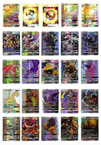 Pokémon TCG Card 25 cartes Pokémon Sun & Moon GX