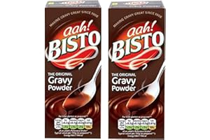 Bisto The Original Gravy Powder 200g Pack of 2 Low Sugar Low Fat Meat Veg Sauce Savoury Seasoning Sunday Roast Meal Dinner with Welari Thank You Card | (2pack) (400g)