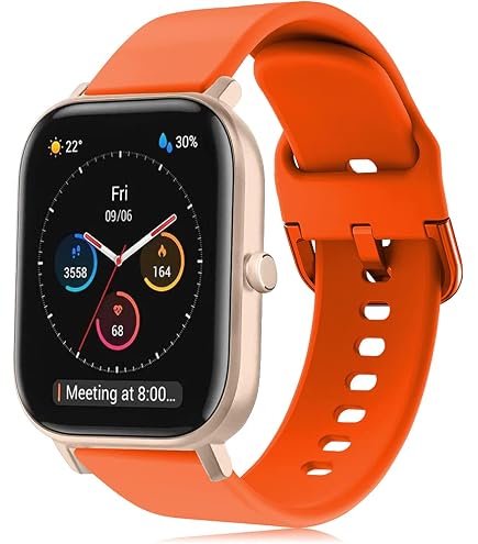 20mm Cinturino per Amazfit GTR Mini 42mm/GTS 4/4 Mini/3/2/2e/2Mini, Flower Sport Bracciali Silicone Cinturini di Ricambio per Amazfit Active 2/Active 3 /Bip 3 Pro/U/S/S Lite