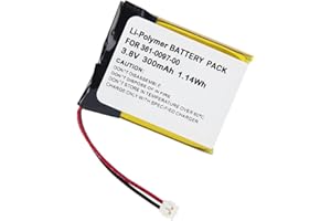 CHUNCAIL Akku Kompatibel für Garmin 361-00097-00 Li-Polymer 3.8V 300 mAh für Fenix 5, 6X Pro Solar, Vorläufer 935